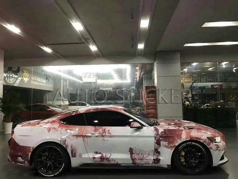 rust camo vinyl car wrap 66