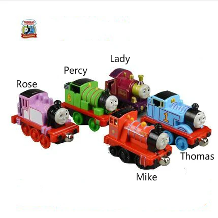 5pcs lot Diecast Metal Thomas and Friends Train The Tank Engine Trackmaster Toys For Children Kids