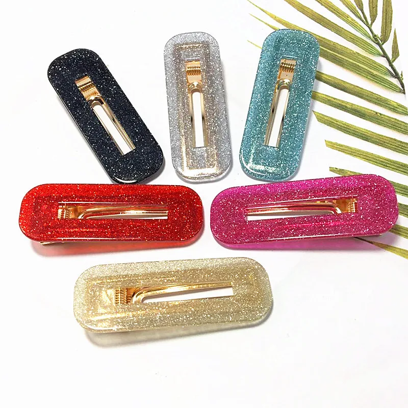 

New Arrival 1PC Vintage Women Acetic Acid Hair Clips Hairpins Leopard Print Waterdrop Barrettes Girls Hairgrips Hair Accessories