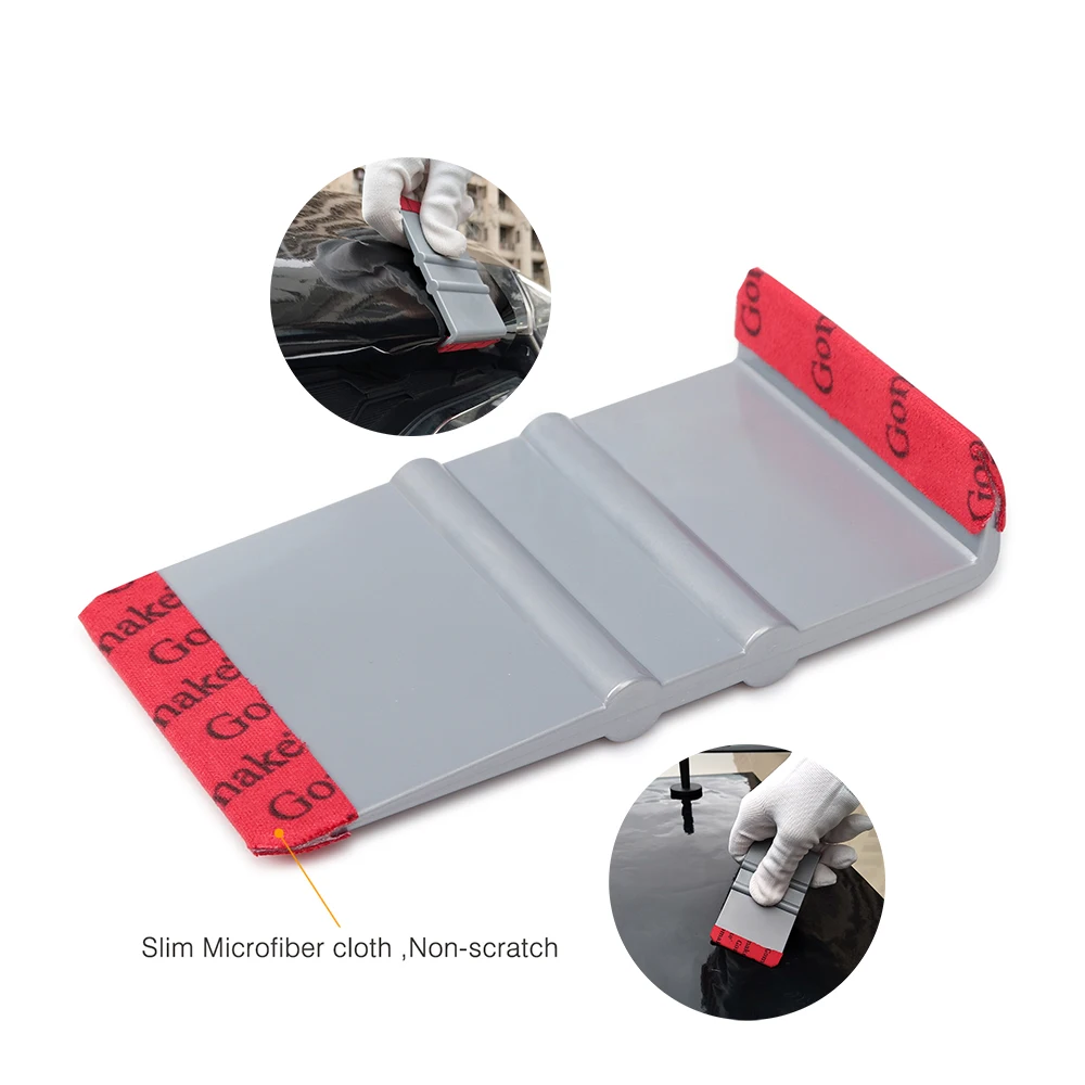 

EHDIS Vinyl Wrap Film Pro Tint Microfiber Felt Squeegee Carbon Fiber Suede Scraper Auto Sticker Wrapping Accessories Car Tools