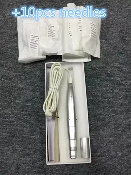 

Permanent Makeup pen Rotaty Tattoo Machine For Makeup Eyebrow Lips Supply with 10pcs free needles