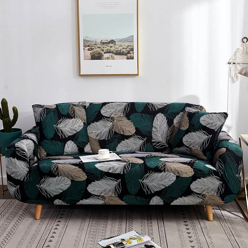 Эластичные чехлы для диванов все включено стрейч диван полотенце секционный диван стул угловая крышка Чехлы для мебели кресла funda диван - Цвет: color11