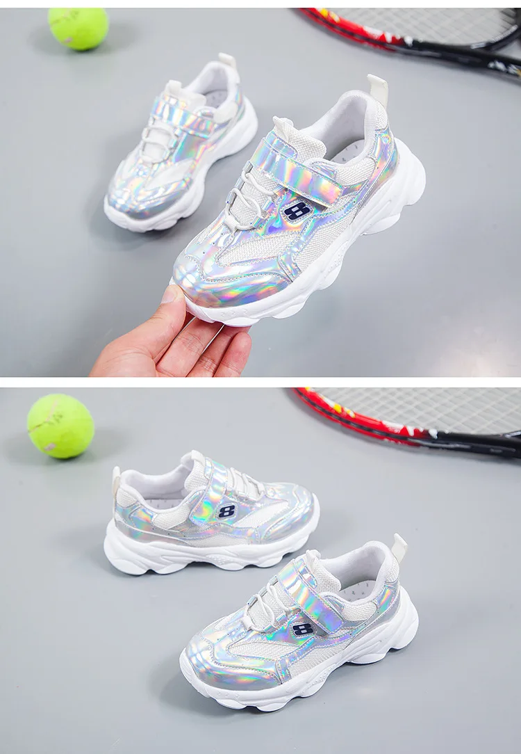 Летняя дышащая детская обувь для папы; модная повседневная обувь из сетчатого материала; детские кроссовки для мальчиков и девочек; спортивная обувь