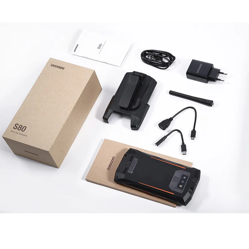 Мобильный телефон Doogee S80 глобальная версия 4G LTE Android 8 1 FHD экран 5 99 дюйма
