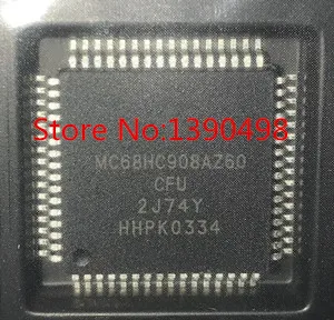 Бесплатная доставка MC68HC908AZ60CFU 2J74Y MC68HC908AZ60 MC68HC908 64 QFP 100% Новый оригинальный|original