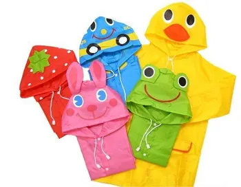 

Free Shipping 60pcs/lot Linda Linda Funny Rain Coat,Kids Raincoat/Rainwear/Rainsuit,Kids Waterproof Garment