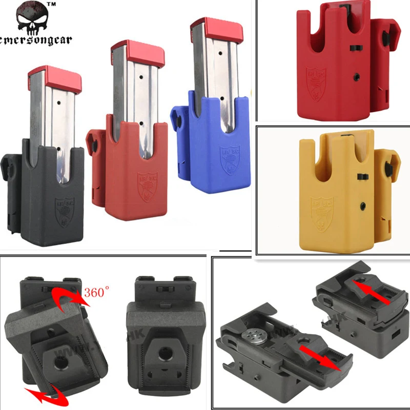 

Tactical Big Dragon IPSC Ghost Pistol Magazine Pouch GLOCK/USP Black/Red/Blue/Yellow