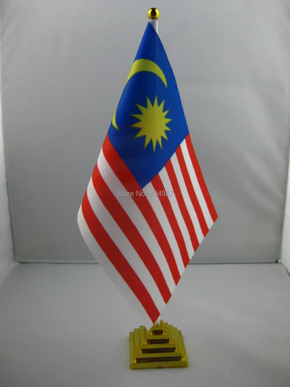 

Malaysia table desk flag banner free shipping