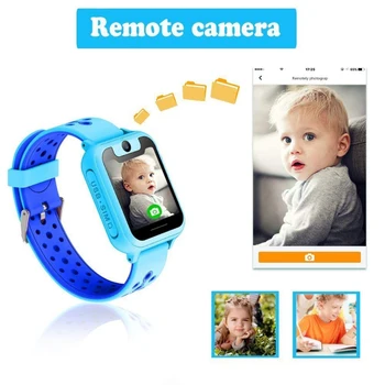 

1.54inch HD Touch Screen Smart Watch Child Watch LBS Tracker Remote Camera Anti Lost SOS Alarm SIM Location Device Baby Gift