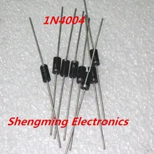 100 шт. 1N4004 IN4004 1A 400 V DO-41 выпрямительные диоды