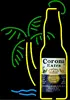 Corona Extra Bottle Glass Neon Light Sign Beer Bar