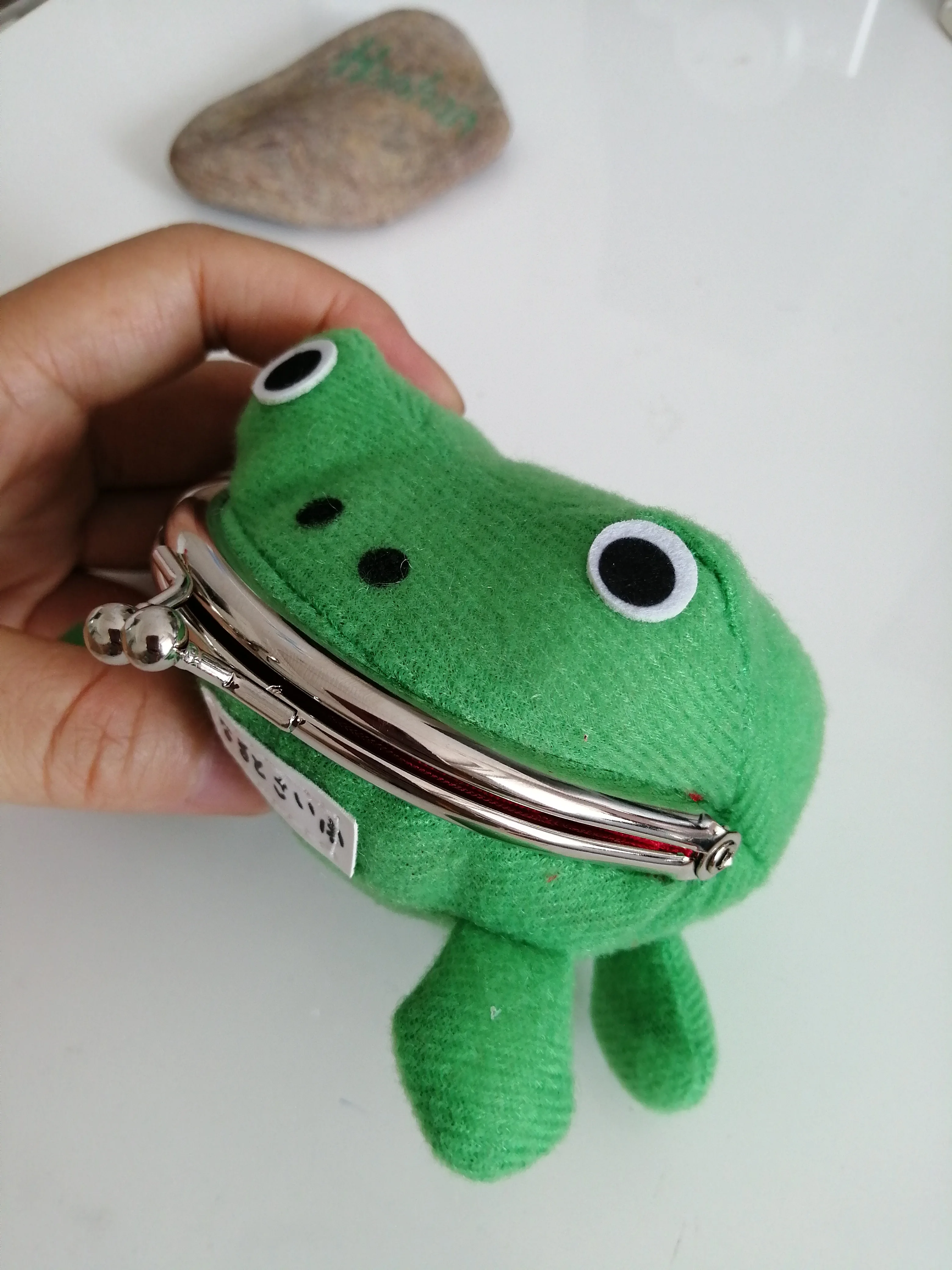1pc Naruto Pocket Green Frog Purse Anime Coin Wallet Soft Cartoon Small Coin Holder Funny Gift A3225