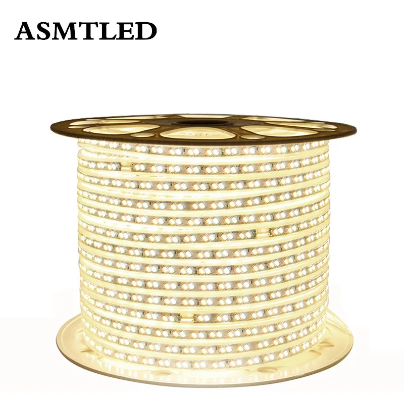 

220V 5630 LED strip CCT Cool white &Warm white 120leds/m 220V 5730 Color temperature Dual IP67 flexible tape light 1m 5m 10m 20m