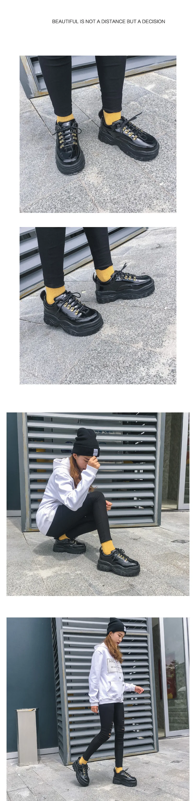 LMCAVASUN/Новинка; черные женские кроссовки из лакированной кожи; обувь на платформе; женская обувь на толстой мягкой подошве; женская повседневная обувь на плоской подошве; tenis feminino Espadrilles