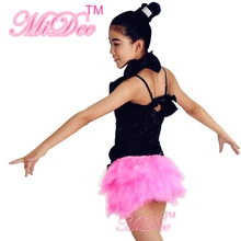 Jazz Dance Clothing Sequin Leotard Ruffle Dance Costumes Hip Hop Dance Costumes Ballroom Dress