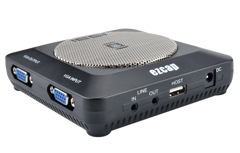 Ezcap289 1080P HDMI лекционный рекордер VGA видеозахвата Встроенный микрофон для записи лекционных занятий Конференции на USB диск