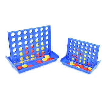 

2 Size Connect 4 In 1 Line Board Game Children's Educational Toys for Kid Sports Entertainment