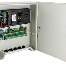 12V 20A 240W 32Ch Открытый водонепроницаемый адаптер питания для камеры видеонаблюдения белый(по умолчанию