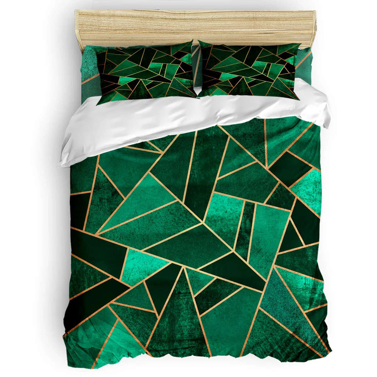 Emerald And Copper Duvet Cover Cotton Duvet Cover King Size Queen Size Quilt Cover Set Bedclothes Comforter Single Bedding Sets Bedding Sets Aliexpress