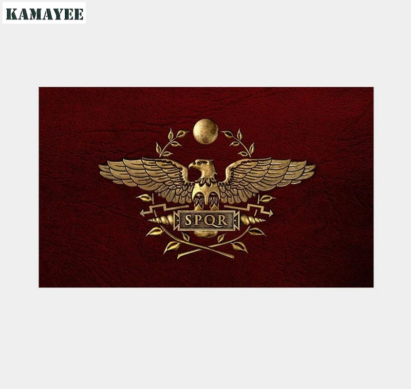 pix Spqr Römisches Reich Flagge 3x5 ft romischen reich flagge hohe qualitat grosse spqr flag home decor polyester fliegen banner 90cm x 150cm