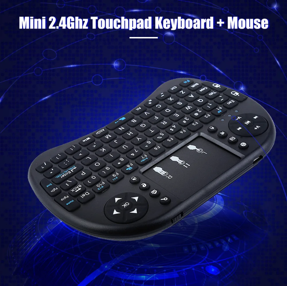 

2.4G Mini Keyboard Handheld Touchpad Keyboard Mouse for PC Android New