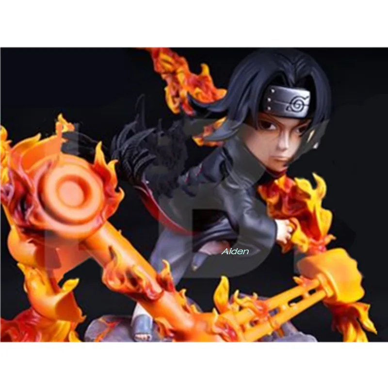 Статуя акатуки 11 дюймов Uchiha Итачи размер бюста полная длина для портрета GK Sasuke