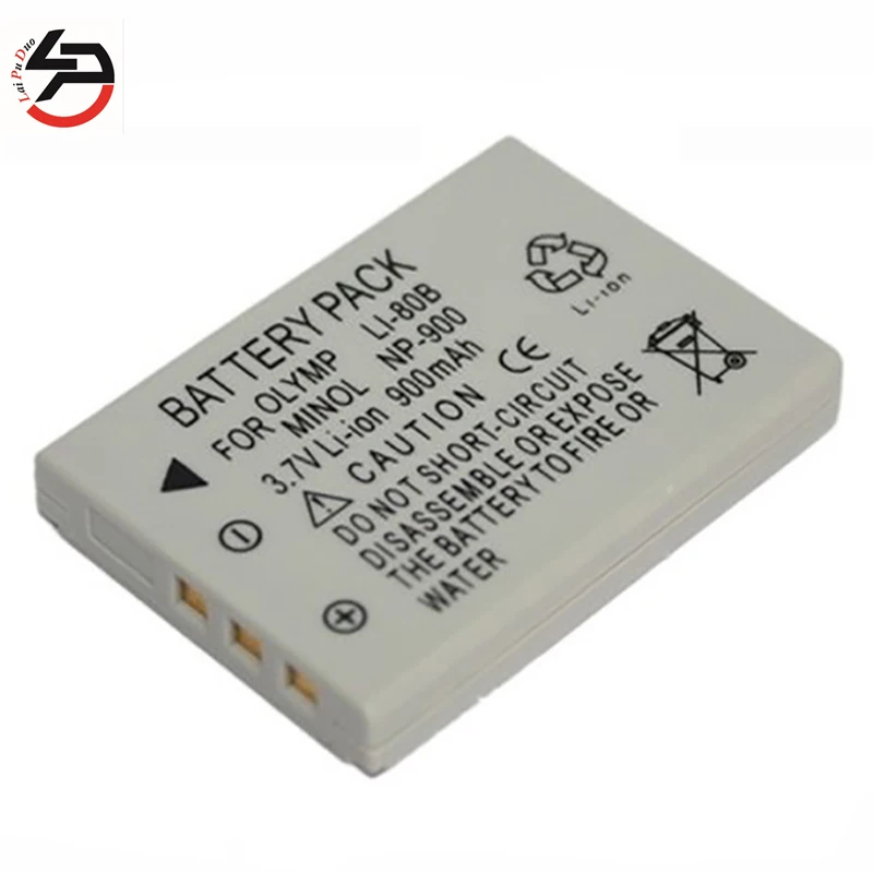 LPD 900mah 100 brand new Replacement Camera Battery For Olympus Li80B