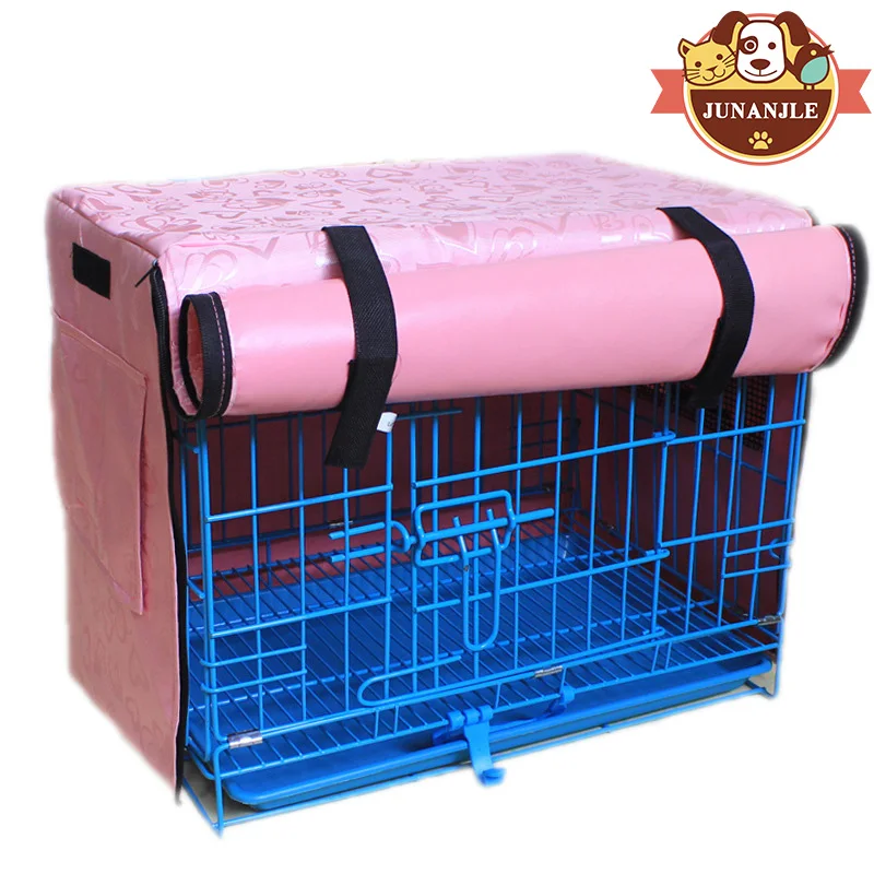 

pet Cage Cover Waterproof Warm Windproof Dog Cage House Dogs Tent Rabbit Chihuahua Cage Supplies Teddy Pets Accessories