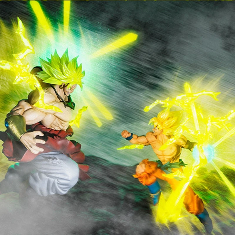 Фигурка ZERO The Burning batch Super Saiyan Son Goku VS Супер Saiyan Broly фигурка игрушка кукла модель DBZ подарок