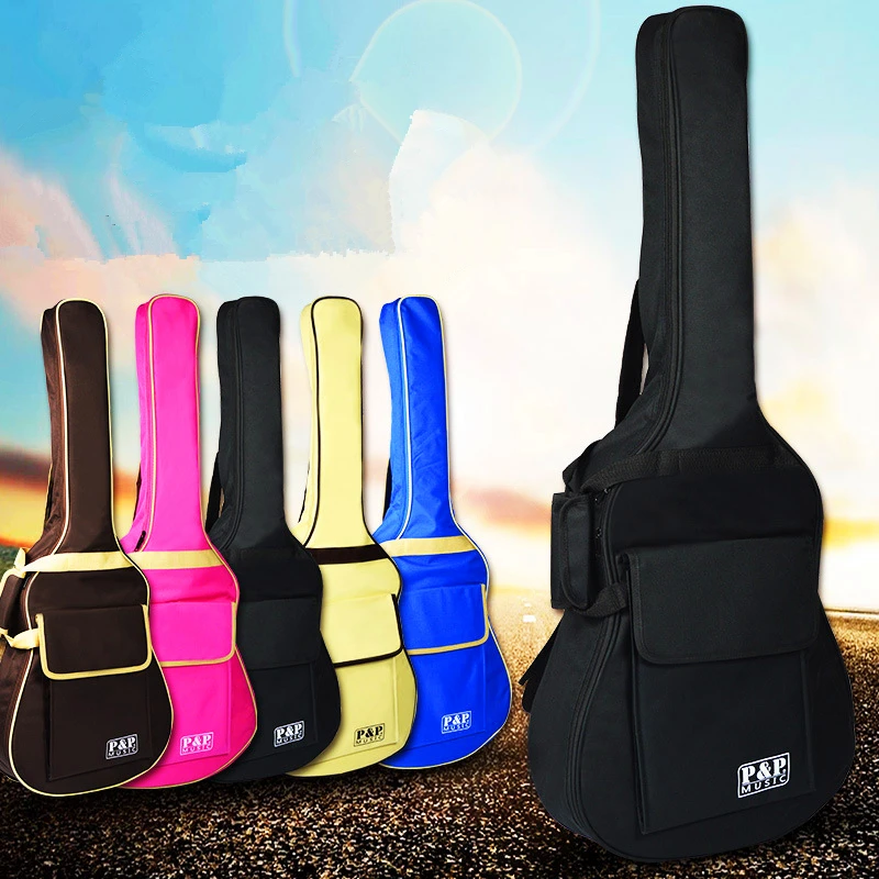 Folk guitar bag 40/41 Acoustic guitar bag Portable & Backpack thickened