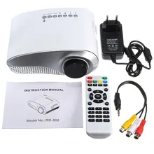 Hot Dropshipping 3D Full HD 1080P Mini LED Multimedia Home Theater USB VGA HDMI TV AV18mar15
