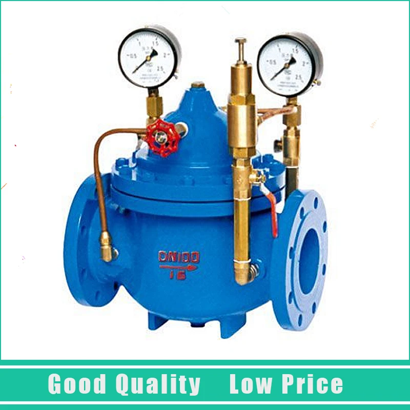 1.6 (MPa) Flange Adjustable Pressure Regulator Valve 200X Water Control Valve