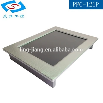 

Hot sale 12.1 inch fanless mini all in one pc touch screen industrial Panel PC