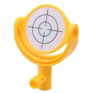 Наклонный отражатель с печатным поперечным отражателем диаметром 60 мм, резьба 5/8X11, мини-призма для общей станции - изображение