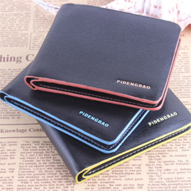 wallet men dollar price New Men&#39;s leather Bifold Credit/ID Cards Holder Slim Wallet credit card ...