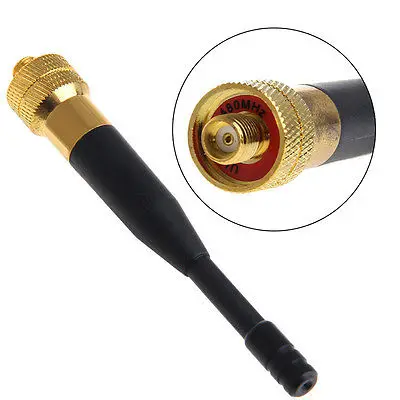 

1 PC SMA-F Female UHF Single Band Radio Antenna for Kenwood Linton Baofeng UV-5R