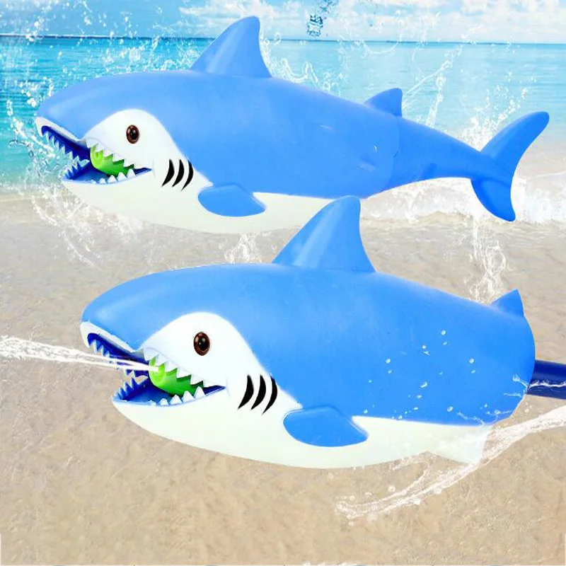 Shark & Dolphin Water Squirt Gun Toy Animal Pistol Pool/Beach Game LOT OF 10X 