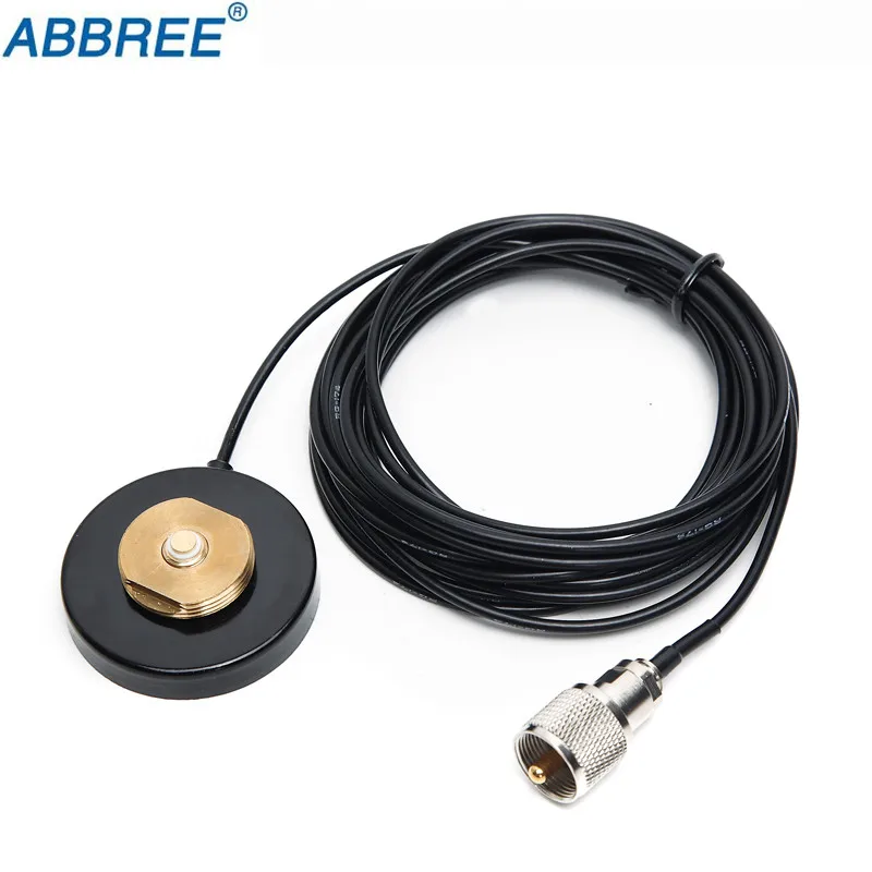 

NMO Connector Magnet Mount 5M Antenna Aerial Cable Roof or Trunk Mobile Radios for Yaesu Kenwood HYT Vertex Icom Mobile Radio