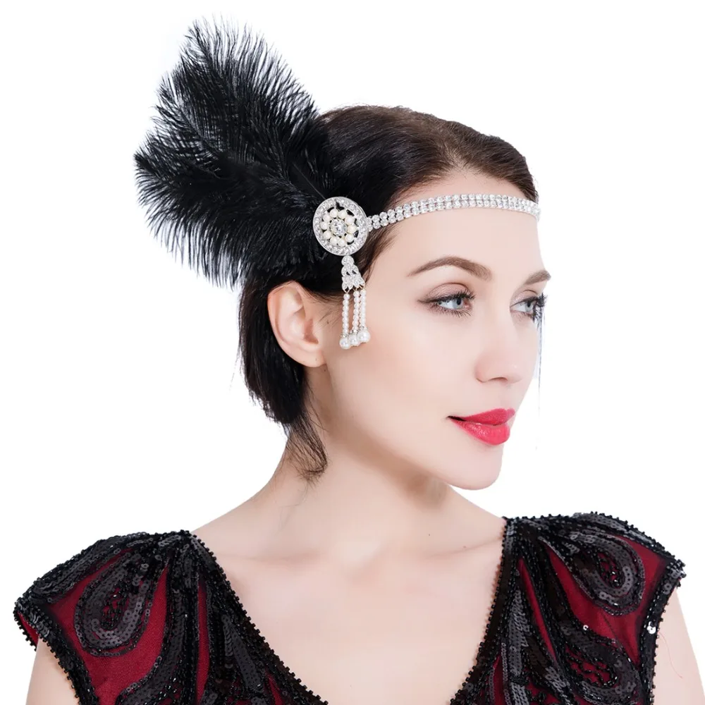 1920s-Headband-Great-Gatsby-Headpiece-Flapper-Fascinator 2