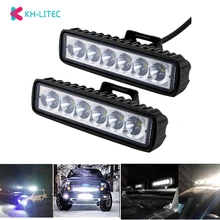 18 Вт прожектор Cree светодиодный светильник рабочий бар лампа вождения Туман внедорожный внедорожник 4WD Лодка Грузовик чувство светильник