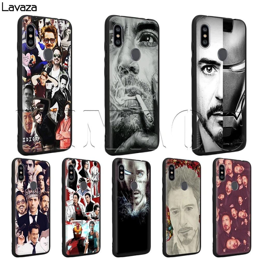 

Lavaza Robert Downey Jr Case for Xiaomi MAX MI 3 6 8 9 SE A1 A2 Lite pocophone f1 1
