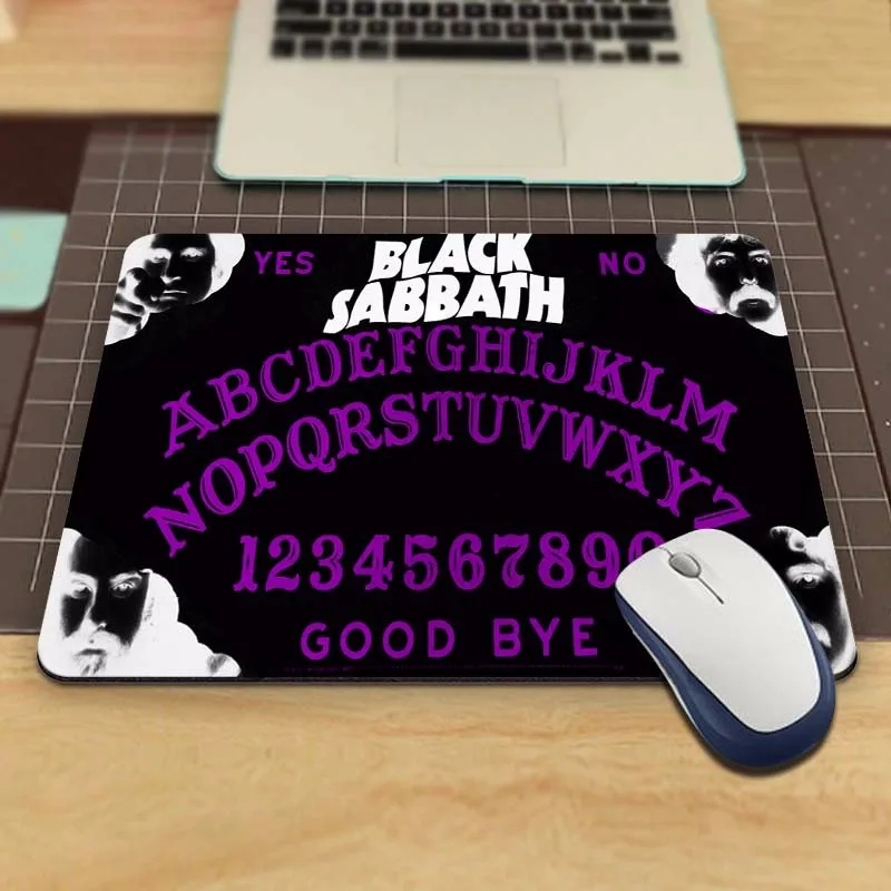 Top Selling Luxury Printing Ouija Board Custom Skin Non Slip Durable Rubber Mousepad for PC Optical Mouse - Color: 220mmX180mm