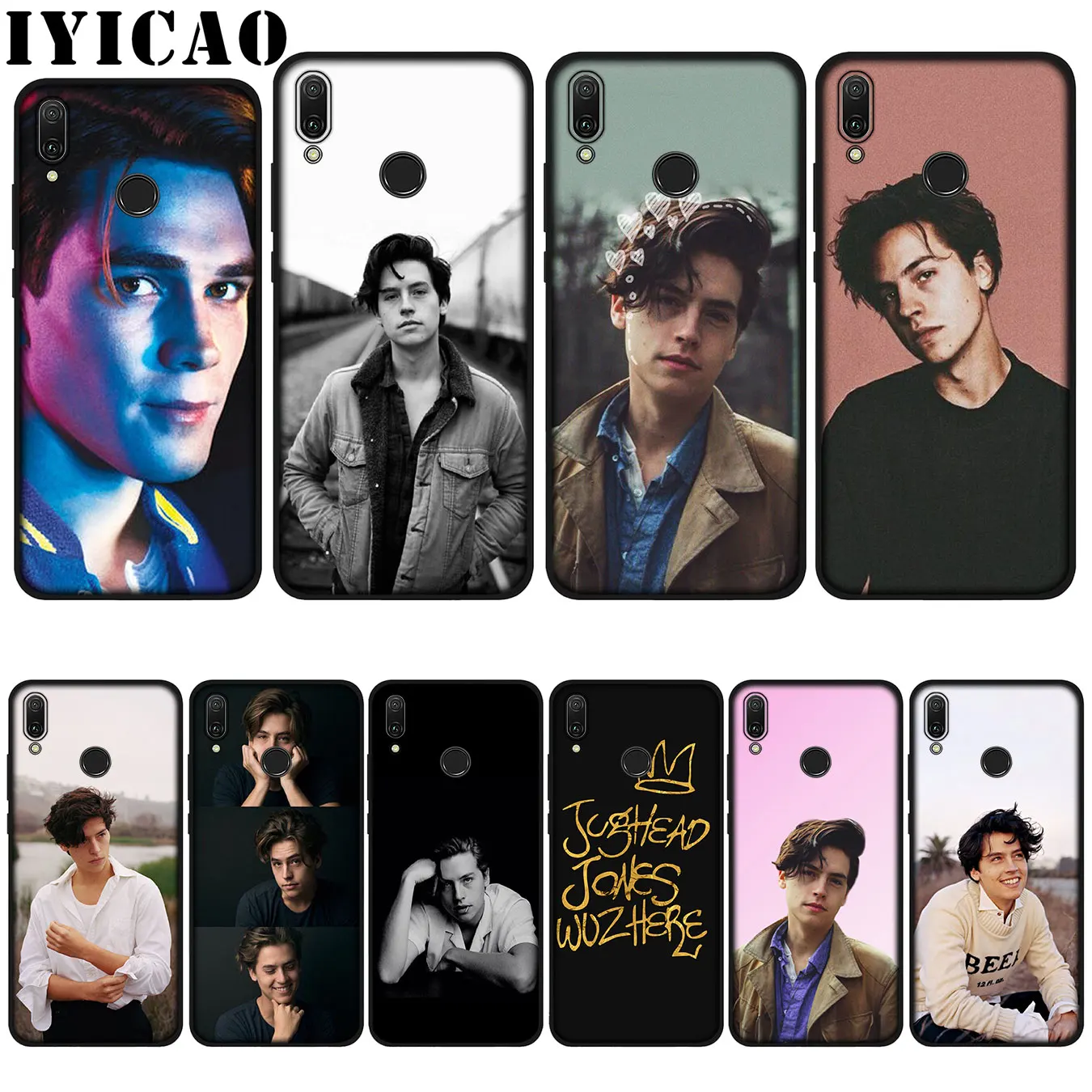 Мягкий чехол IYICAO для Huawei P20 Pro P10 P8 P9 P30 Lite Mini 2017 P Smart 2019 | Мобильные телефоны и