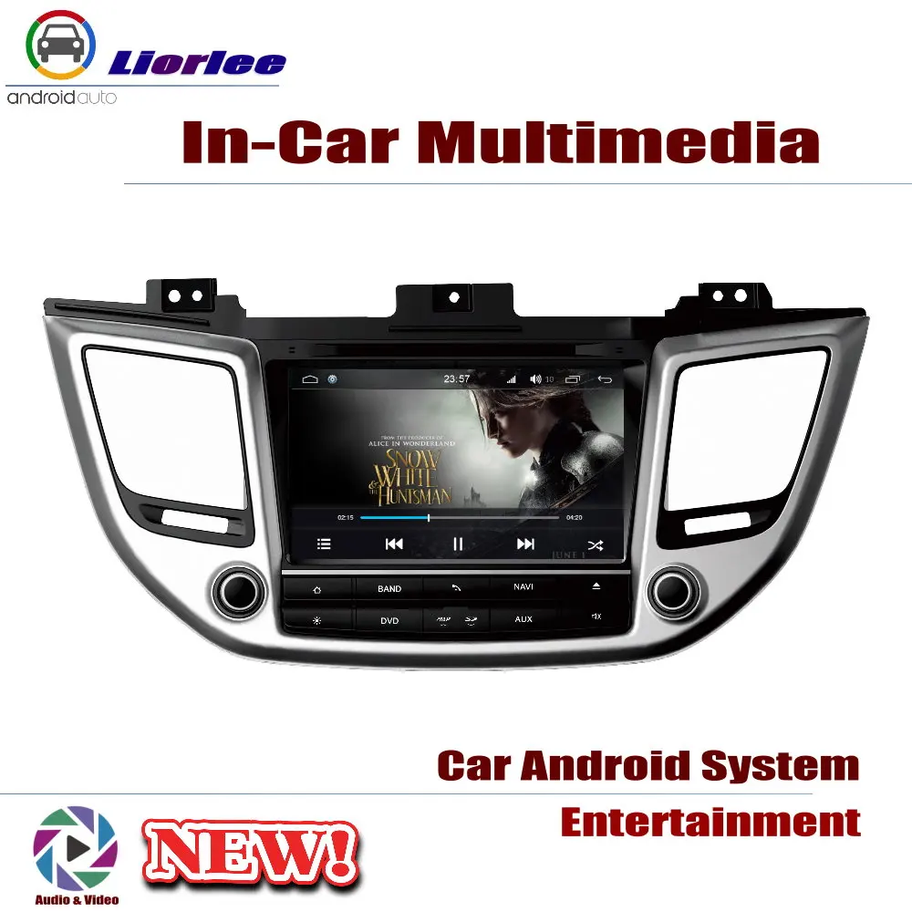 Cheap Auto DVD Player GPS Navigation For Hyundai Tucson (TL) 2015~2019 Car Android Multimedia System Screen Radio Stereo Head Unit 2