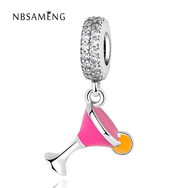 charm pandora bicchiere charm pandora bicchiere