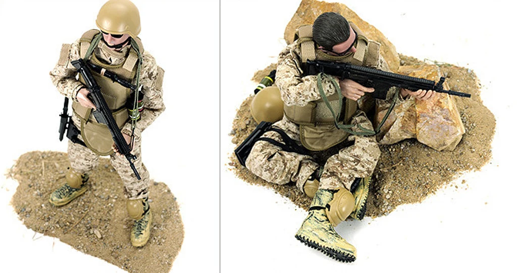 1/6 Army Combat Swat Soldier Action Figure Police Soldier Figures Toy NB01A
