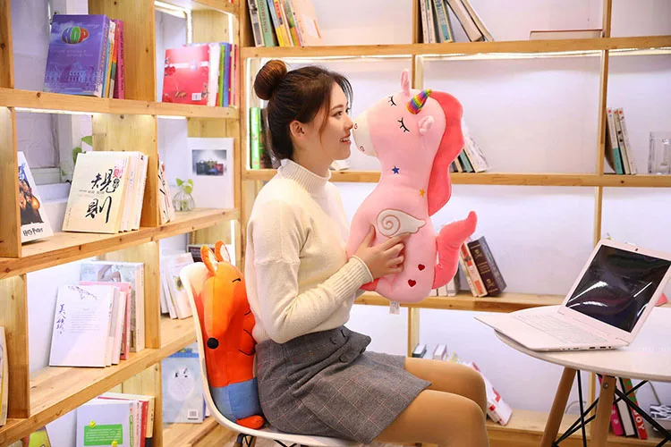 55cm Unicorn Plush Toy Cushion -Unicorn Fashion HTB1tbt3OwHqK1RjSZJnq6zNLpXaJ
