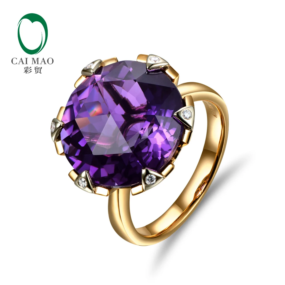 Natural Purple Sapphire Engagement Ring Rose Gold 3 Stone Diamond Ring | La  More Design