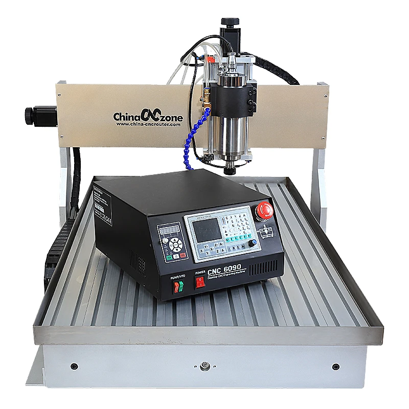 Фрезерный станок с ЧПУ 6090 дюйма 4 оси кВт|mini cnc milling machine|cnc machinemachine |