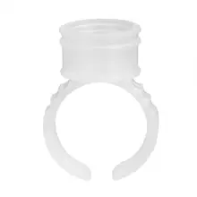 100/200/500 шт одноразовые чернила татуировки Кольца для бровей искусство тела микроблейдинг тату держатель пигментов контейнер чашка татуировки принадлежности M